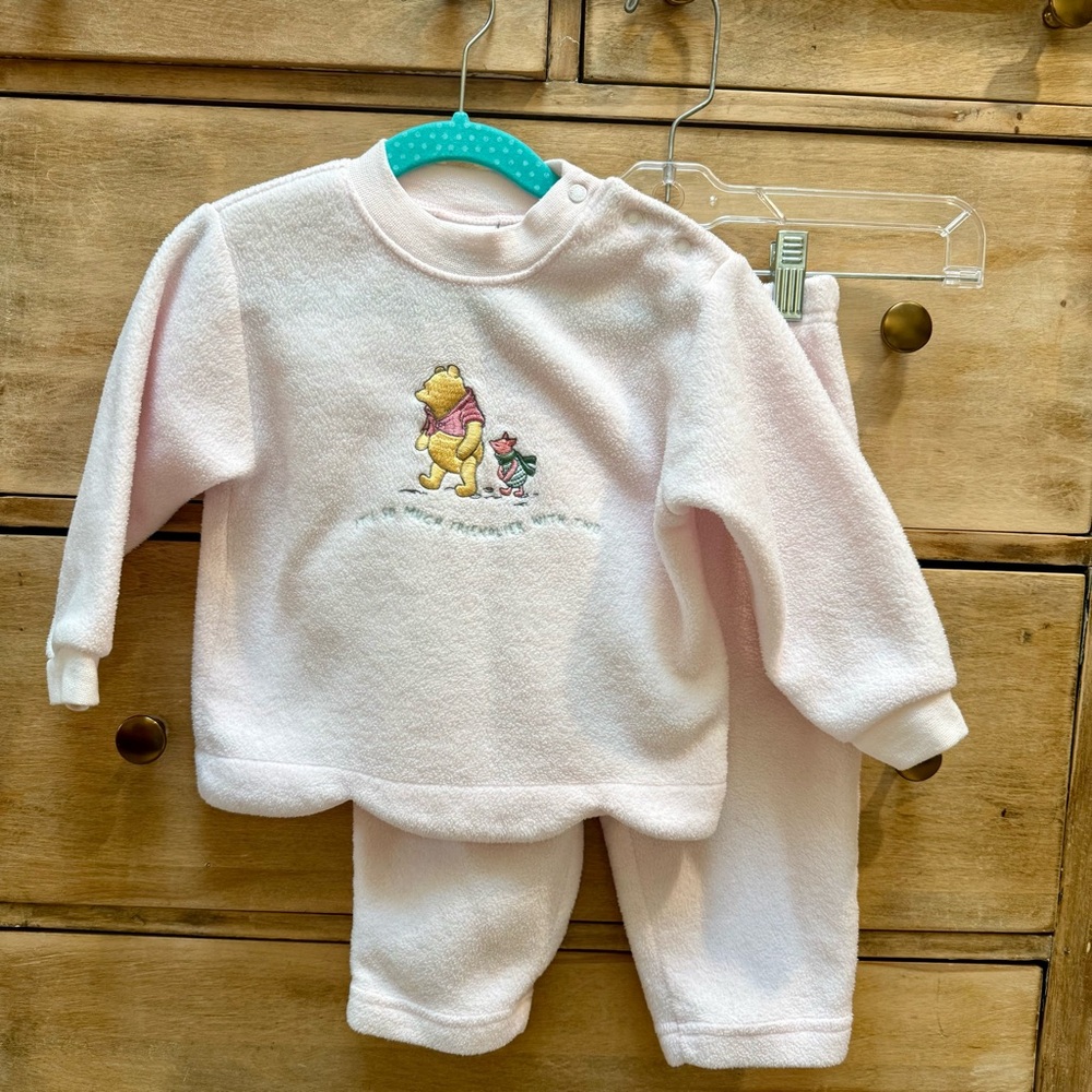 Vintage Disney Winnie the Pooh Matching Set